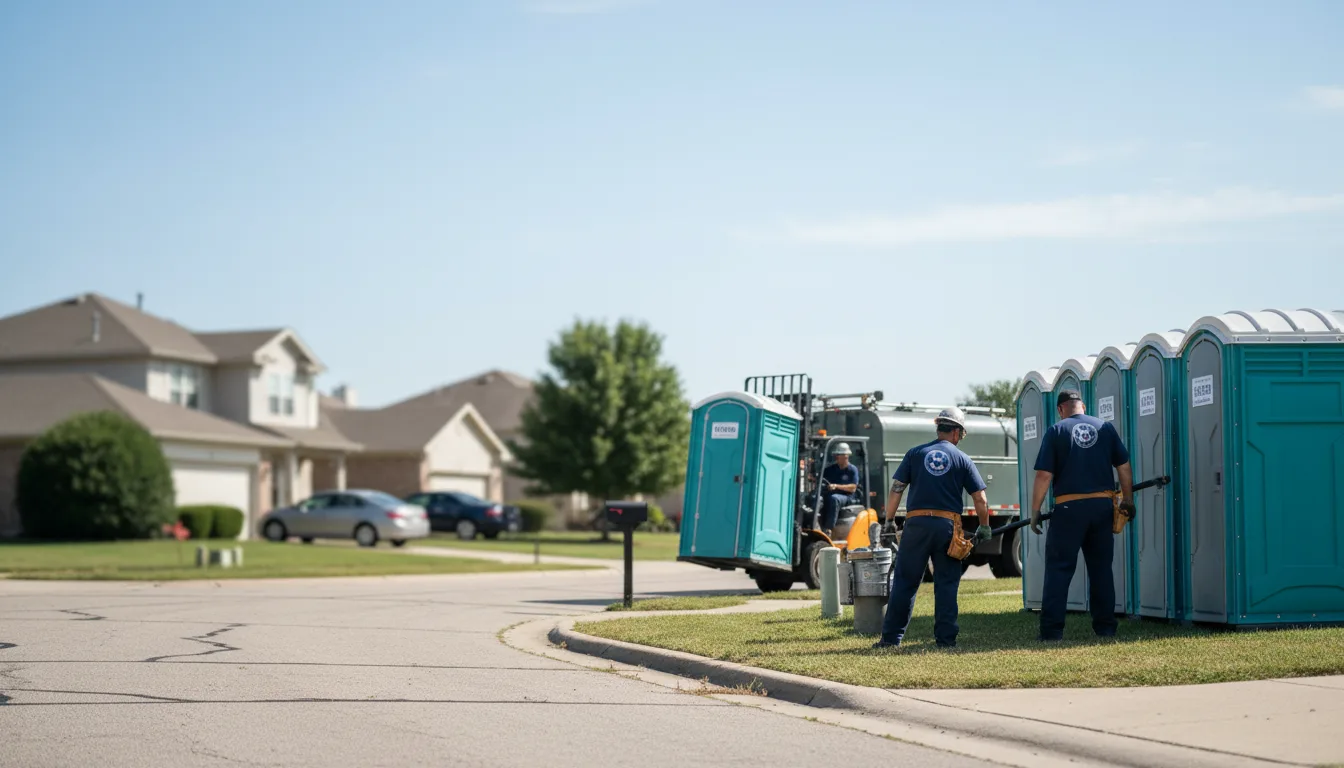 Porta Potty Rental in Mount Sterling, IA near me